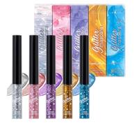 Mascara Glitter - máscara de brillo, efecto de pestañas glamoroso | Accesorio de brillo metálico duradero, rendimiento de secado rápido, fácil de eliminar, maquillaje de ocasión especial, prueba de ma