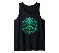 Máscara guardiana del Templo Brillante, Emblema Antiguo de reliquia Camiseta sin Mangas