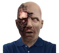 Máscara Halloween De Cabeza Completa Accesorio Cabeza Látex Cara Podrida