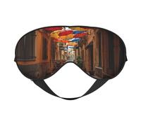 Máscara italiana para dormir para los ojos, bloquea perfectamente la luz para mujeres y hombres, diadema suave y cómoda para viajar