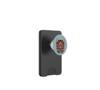 Máscara Japonesa Demon Yokai Devil Cherry Blossom Hannya Oni PopSockets PopWallet para MagSafe