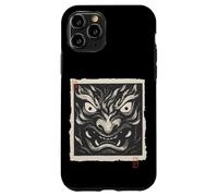 Máscara japonesa Oni Demon Yokai Vintage Woodblock Print Carcasa para iPhone 11 Pro