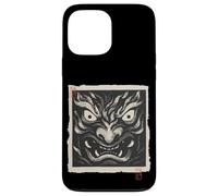 Máscara japonesa Oni Demon Yokai Vintage Woodblock Print Carcasa para iPhone 13 Pro Max