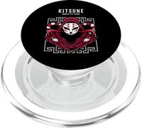Máscara Kitsune Japón Anime Kumiho Nueve Colas Zorro PopSockets PopGrip para MagSafe
