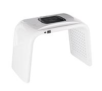 Mascara LED Facial Belleza Profesional,7 Colores Mascara luz LED Facial para la Piel Antienvejecimiento Plegable Mascarilla LED para Terapia de Luz con Función de Pulverización