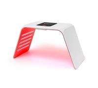 Máscara LED para la cara de belleza, 7 colores, máscara facial LED, lámpara de terapia de luz roja para cara y cuerpo, máquina de terapia de luz LED, uso en casa y salón (no versión en aerosol)