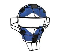 Máscara ligera de árbitro, máscara de béisbol con arnés ajustable, máscara de softball Fielder, máscara tradicional de acero hueco, con ajuste cómodo para Softb