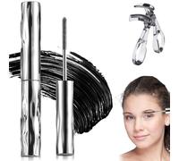 Máscara Londonget, Máscara Seattle Get, Set de para pestañas Ultimate Length & Curl, resistente al agua y de larga duración 3D Curling Iron Wand, No se descascarilla (1pcs)