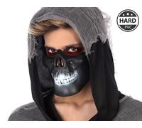 BigBuy Carnival Máscara Halloween 14 x 18 cm Negro