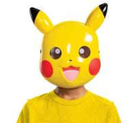 Máscara Media De Pikachu Para Niños | Talla Única