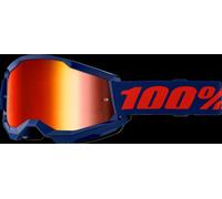 Máscara Moto Strata 2 Gafas 100% Azul