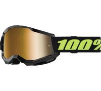Máscara Moto Strata 2 Goggle 100% Negro