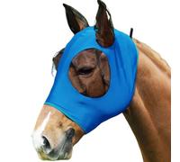 Máscara para Caballo,Máscara de Mosca para Caballo,Máscara Anti Moscas para Caballo,Máscara Anti-Moscas,Máscara de Caballo con Orejeras,Máscara de Freno Elástica,Anti-UV,Antimosquitos,Insectos