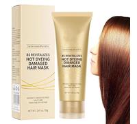 Máscara Para Cabello Seco y Dañado,Mascarilla Para Pelo Dañado De Mujeres - 70g Cuidado Post Coloración Loción Suavizante, Solución Sin Aclarado Para Amigas Novias Hermanas Hotel Casa Hogar