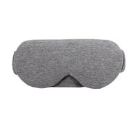 Máscara para dormir, Antifaz for dormir de algodón que bloquea la luz gris claro oscuro 20x9,5x1cm(Dark Gray)