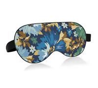 Máscara para dormir Blooming Meadow Flower Eye Masks para mujeres y hombres, cubiertas de ojos para dormir bloqueo de luz