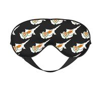Máscara para dormir con correa ajustable y suave para mujeres, hombres, viajes, trabajo y hogar. Mapa de la bandera de Chipre 7 Máscaras para dormir con correa ajustable y suave para mujeres, hombres,