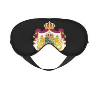 Máscara para dormir con el emblema nacional de Suecia 2 Máscara para dormir con el emblema nacional de Suecia Correa ajustable Máscara para ojos suave para mujeres Hombres Viajes Trabajo Hogar