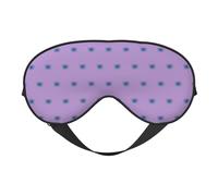Máscara para dormir con estampado de mal de ojo para todas las ocasiones con correa ajustable de doble cara, perfecta para turnos y viajes