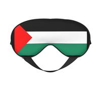 Máscara para dormir con la bandera de Palestina, máscara opaca para dormir, máscara de ojos cómoda para dormir para viajes, meditación y siesta