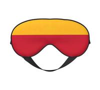 Máscara para dormir con la bandera de Venezuela, ajustable, transpirable, a la moda, para una experiencia de sueño cómoda