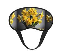 Máscara para dormir con ramo de narcisos, antifaz para los ojos, diseño ligero y opaco, ultra suave y cómodo para hombres y mujeres