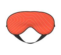 Máscara para dormir de carne de pescado y salmón, máscaras de ojos para dormir de doble cara, máscaras para dormir para mujeres y hombres, cubiertas opacas para dormir, viajes