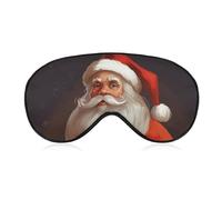 Máscara para dormir de lado, sin Papá Noel, para viajes, vuelos y trabajo.