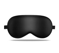 Máscara para dormir de seda de morera con banda elástica, antifaz suave, para dormir, viajar, tomar siestas