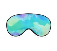 Máscara para dormir Magical Unicorn Galaxy Cloud Sky Sleep Eye Mask Venda para los ojos con correa ajustable Cubierta suave para los ojos para bloquear las luces