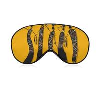 Máscara para dormir nocturna, BlockLight suave para sombra de ojos, cómoda máscara para dormir para viajes en avión, yoga, siesta, compatible con arte tradicional africano de mujeres