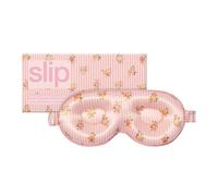 Máscara para dormir SLIP de seda 22 Momme de morera - Máscara para los ojos opaca de seda, talla única con banda elástica, suave con la piel, petal