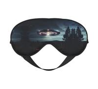 Máscara para dormir UFO por la noche para los ojos, máscara de sueño que bloquea perfectamente la luz para mujeres y hombres, diadema suave y cómoda para viajar