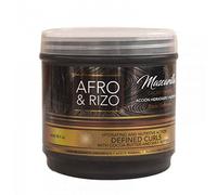 Máscara para el cabello Afro & Rizo, humectante para el cabello profundo, manteca de cacao, karita, parabenos y aceites minerales, ideal para cabello afro, rizado.