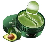 Mascara Para Los Ojos, 60 PCS Parches para debajo de los ojos para las Arrugas, Ojeras, Bolsas de los Ojos y la Hinchazón, Hidratante, Anti Edad Mascarilla Ojeras (Green)