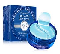 Máscara para los ojos, Parches para los ojos, Ojos Parches, Máscara para ojos de colágeno, Contorno de Ojos Antiarrugas, Anti edad para ojeras,bolsas,patas de gallo e hinchazón, 60Pcs