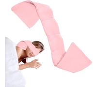 Máscara para ocultar los ojos, máscara de sueño para adultos con perlas y algodón, parche de sueño suave para bloquear la luz, tejido suave para la piel, cómodo sueño