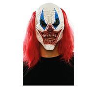 Máscara Payaso Diabólico con Melena