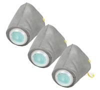 Máscara respiradora para Perros, máscara de Gas Ajustable para Perros de 3 Piezas, bozal de Humo para Mascotas Reutilizable y Transpirable Antipolvo y antivaho