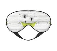 Máscara rústica para dormir, máscara de ojos para dormir, correa totalmente ajustable para mujeres y hombres