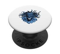 Máscara Shpongle Psytrance y Arte visionario PopSockets PopGrip Adhesivo