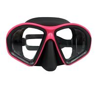 Máscara Snorkel Máscara Buceo Máscara De Esnórquel Equipo Antivaho para Respirar Libremente Natación Gafas Buceo Vista Panorámica 180° Equipo de Snorkel(Pink)