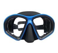 Máscara Snorkel Máscara Buceo Máscara De Esnórquel Equipo Antivaho para Respirar Libremente Natación Gafas Buceo Vista Panorámica 180° Equipo de Snorkel(Blue)