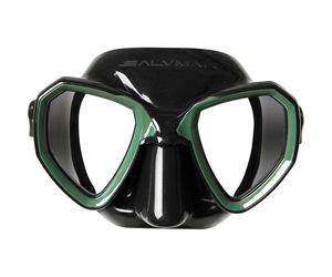 Máscara Sub Morpheus Black Green Salvimar Para Apnea
