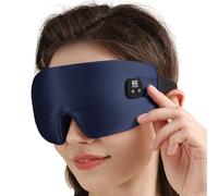 Máscara térmica inalámbrica de 1500 mAh, compresas de ojos cálidos para ojos secos, máscara de ojos de seda para dormir con 4 ajustes de temperatura y 4 ajustes de temporizador, regalo para hombres y