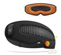 Máscara térmica mejorada con tabletas difusoras de aceite, máscaras de sueño recargables de 2000 mAh para ojos secos, tratamiento de ojos orzuelos, compresión de ojos cálidos, máscara de ojos con