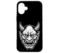 Máscara tradicional de demonio Oni Japón Carcasa para iPhone 16 Plus