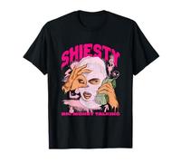 Máscara y Estampado de Dinero en Efectivo de Shiesty Big Money Talking Streetwear Camiseta
