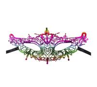 Mascaras Carnaval,Mardi Bulk Carnival Masquerade Costume Party Suppliesdecoraciones para Mujeres Y Hombres (Bronze, One Size)