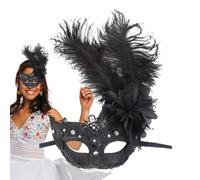 Máscaras de carnaval para adultos, espeluznantes de media cara, decoración de gafas
